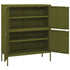 Lady Jillian -  Storage Cabinet Olive Green 80x35x101,5 cm Steel - Model 1